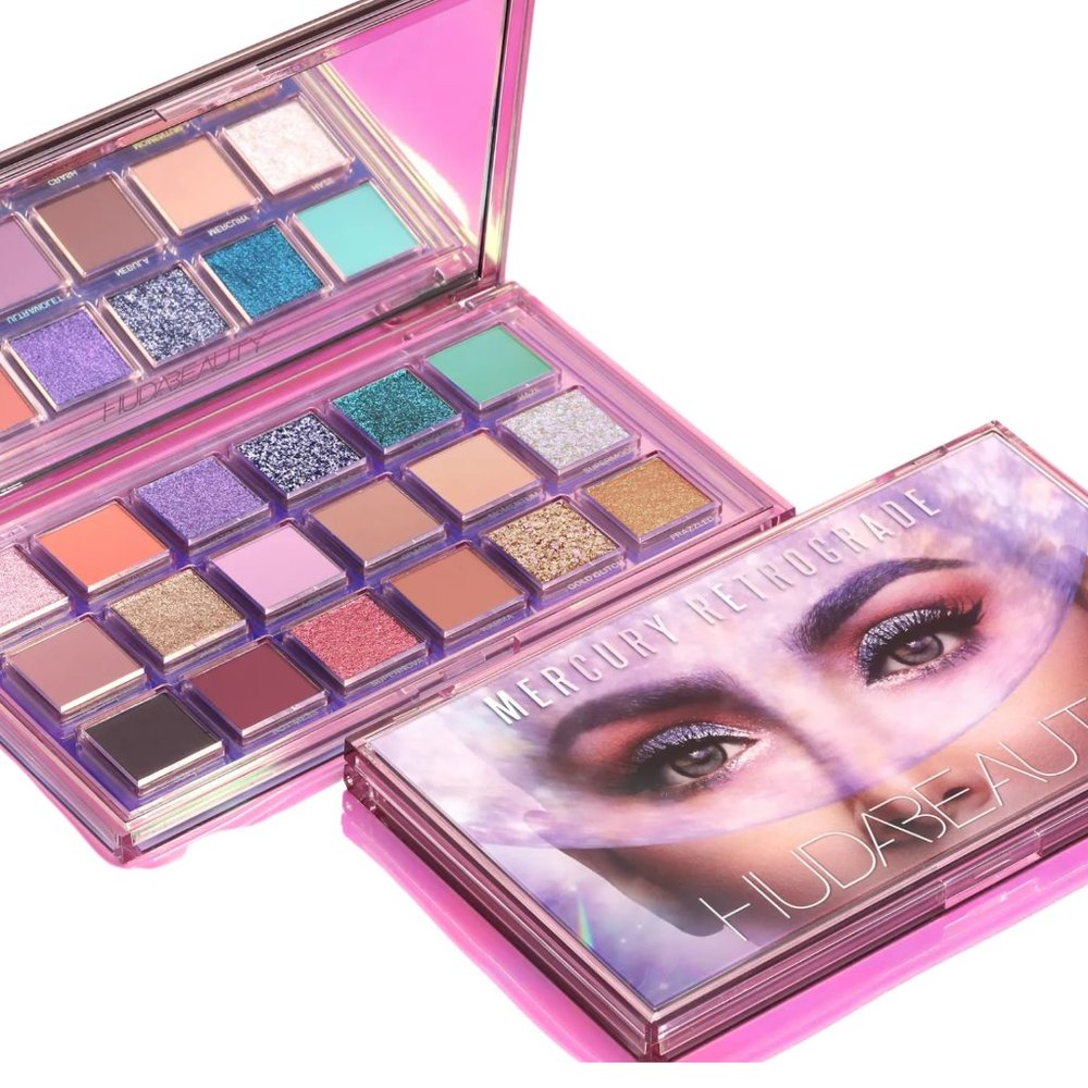 NIB Unused Huda Beauty MERCURY RETROGRADE Eye Palette